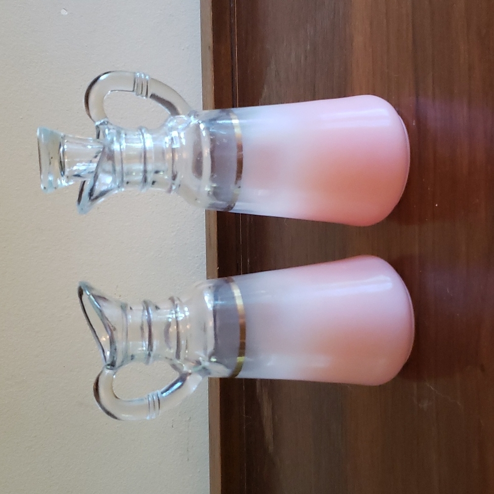 Vintage Anchor Hocking Blendo oil and vinegar dispensers